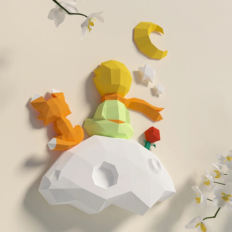 The Little Prince 3D origami puzzle kit