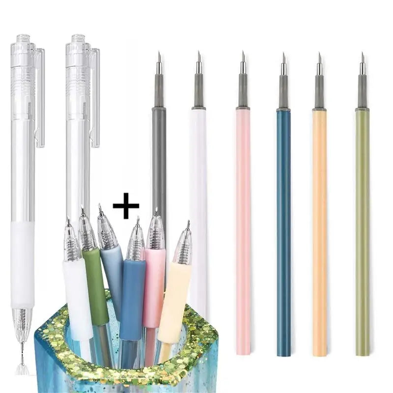 Ensemble de Recharge – Stylo Couteau de Découpe de Précision