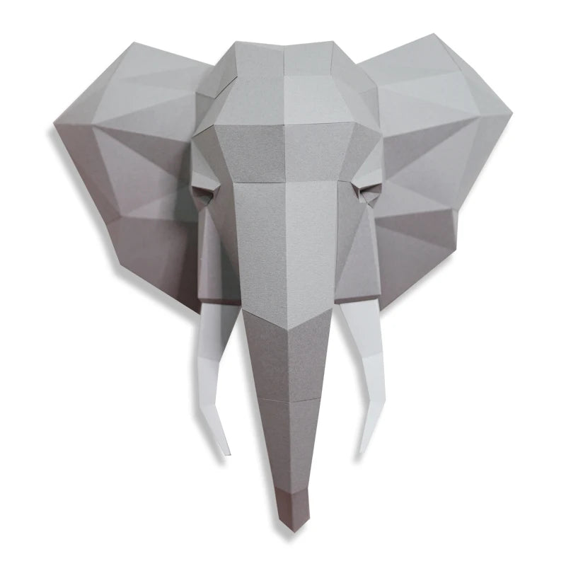 Tête elephant origami 5
