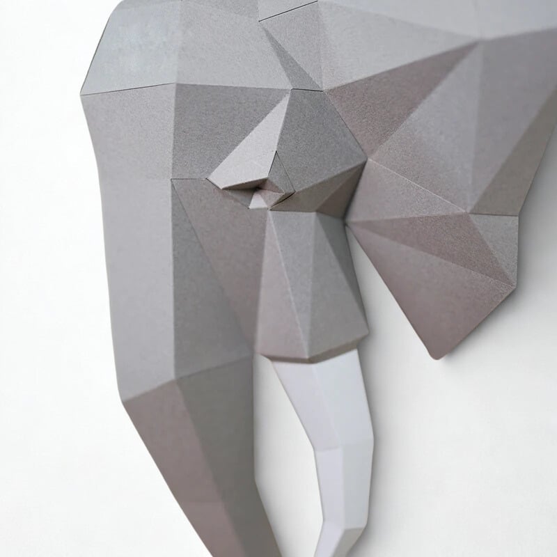 Origami Elephant 3D DIY Puzzles