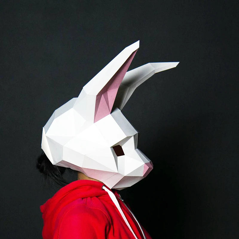3D Origami animal masks