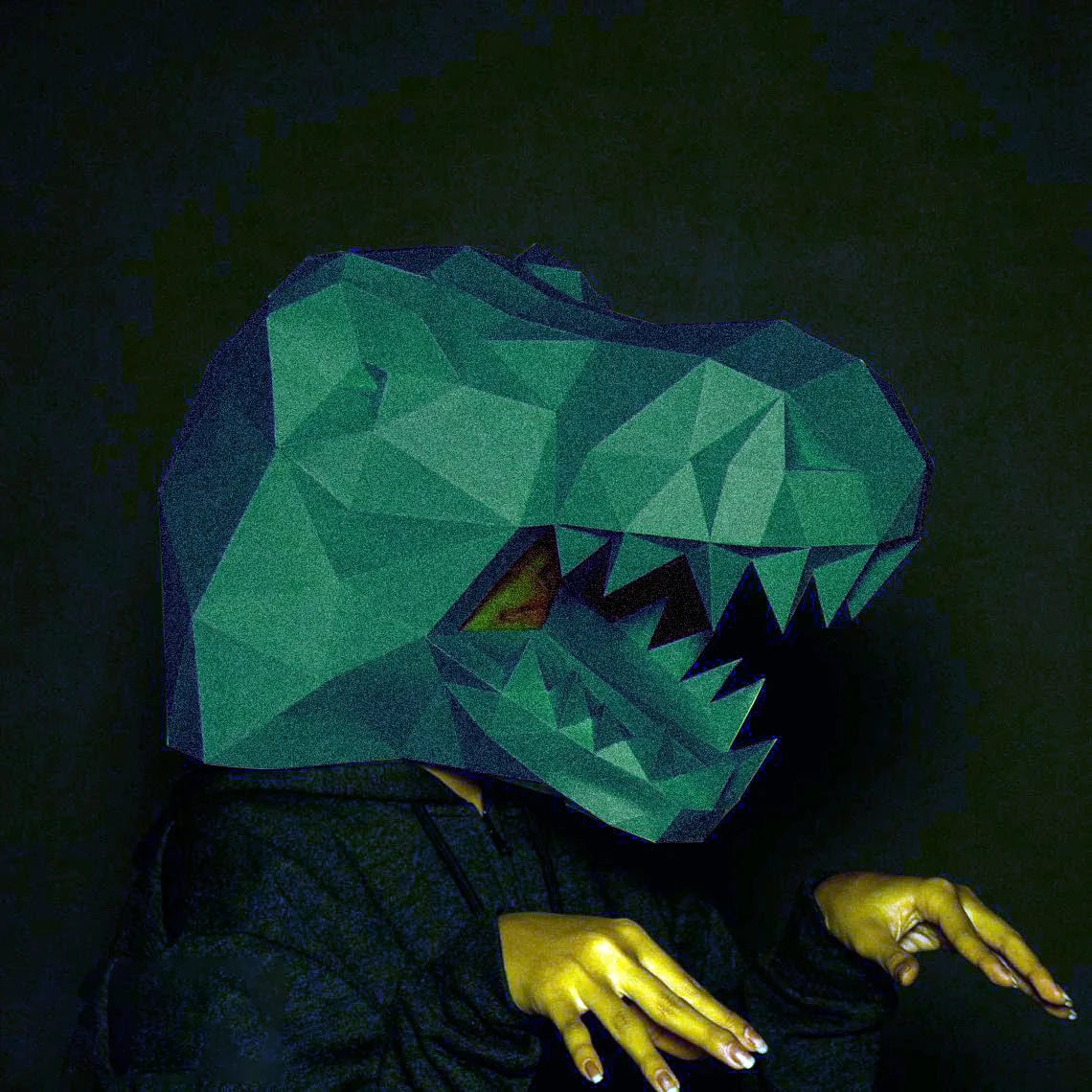 3D Origami animal masks
