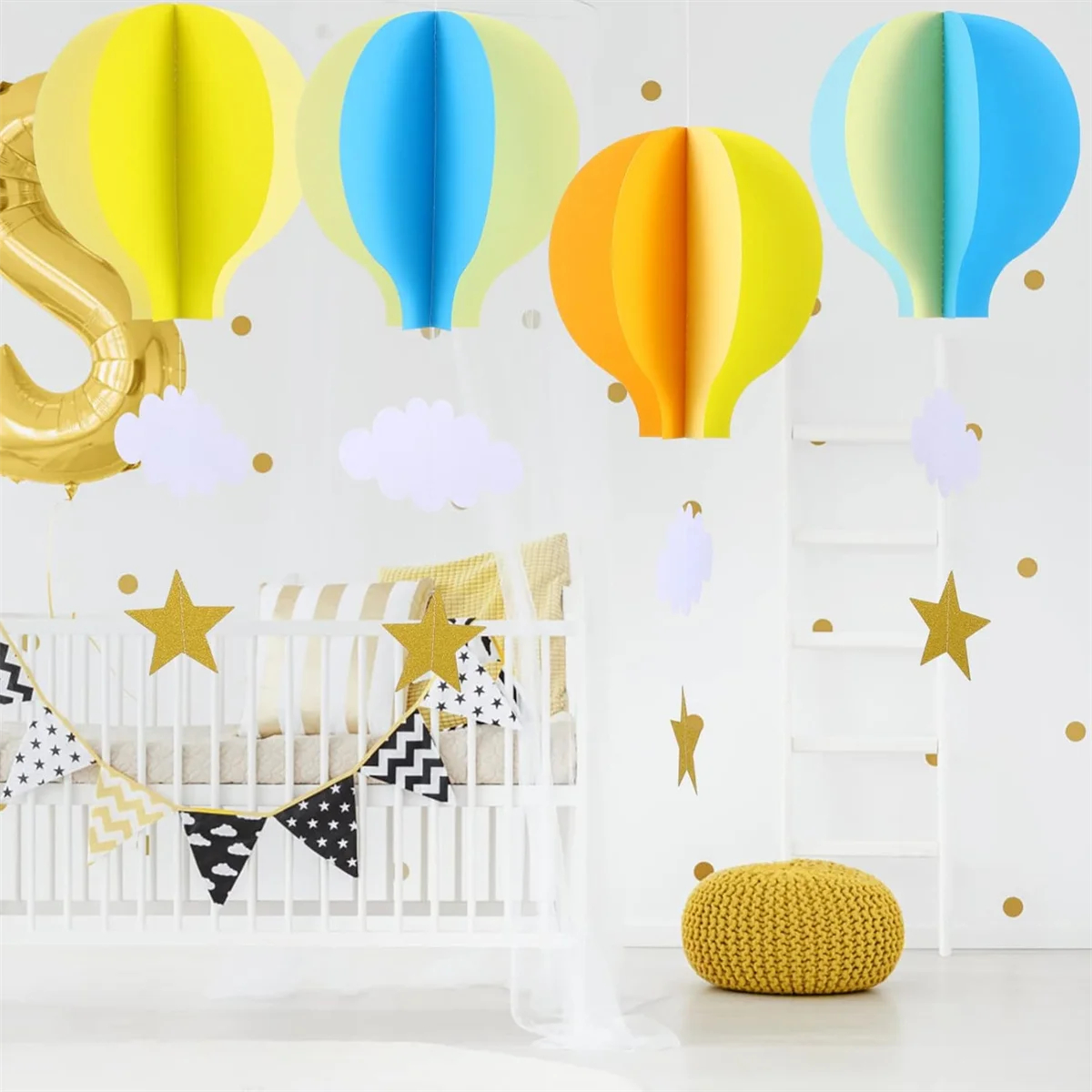 Guirlande Montgolfière déco 2