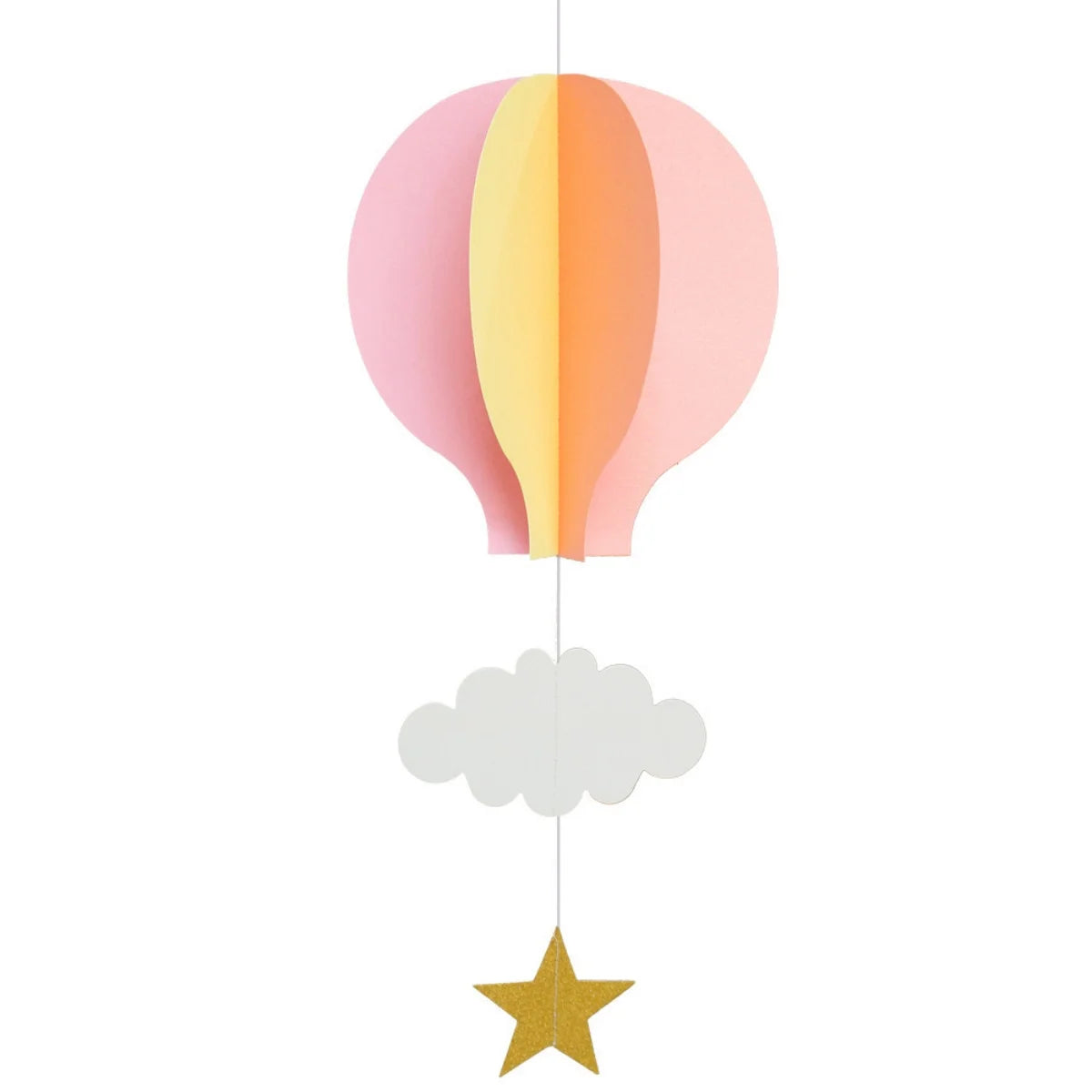 Guirlande Montgolfière pastel